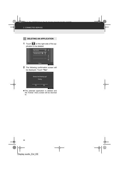 Toyota Toyota Touch &amp;amp; Go - PZ490-00331-*0 - Toyota Touch &amp; Go - Toyota Touch &amp; Go Plus - English - mode d'emploi