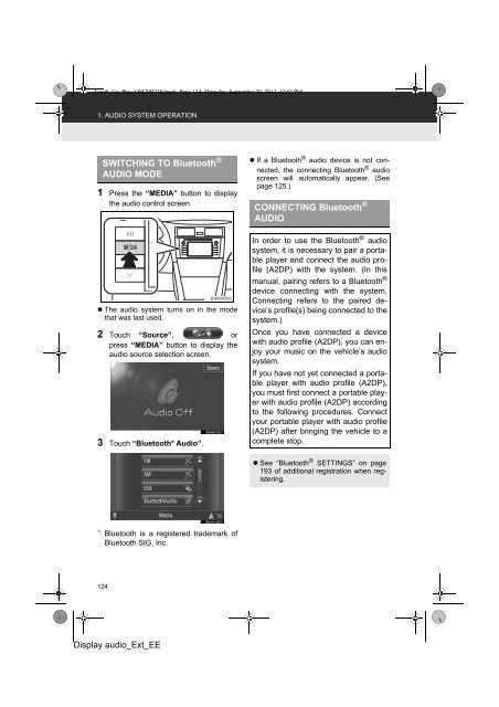 Toyota Toyota Touch &amp;amp; Go - PZ490-00331-*0 - Toyota Touch &amp; Go - Toyota Touch &amp; Go Plus - English - mode d'emploi