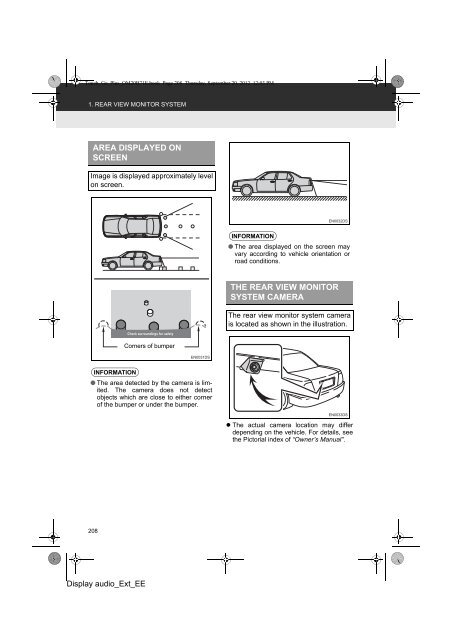 Toyota Toyota Touch &amp;amp; Go - PZ490-00331-*0 - Toyota Touch &amp; Go - Toyota Touch &amp; Go Plus - English - mode d'emploi