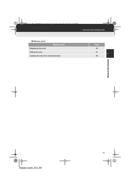 Toyota Toyota Touch &amp;amp; Go - PZ490-00331-*0 - Toyota Touch &amp; Go - Toyota Touch &amp; Go Plus - English - mode d'emploi