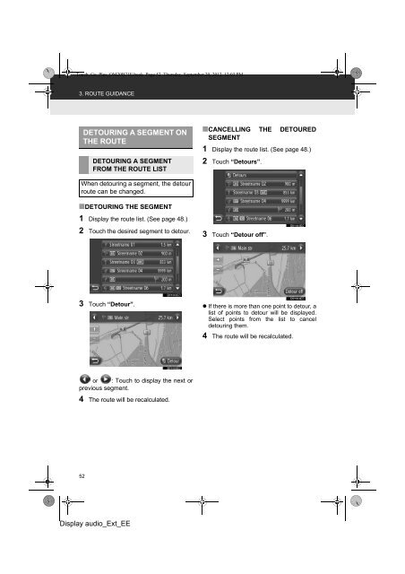 Toyota Toyota Touch &amp;amp; Go - PZ490-00331-*0 - Toyota Touch &amp; Go - Toyota Touch &amp; Go Plus - English - mode d'emploi