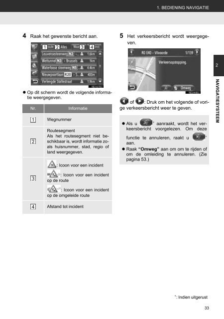 Toyota Toyota Touch &amp;amp; Go - PZ490-00331-*0 - Toyota Touch &amp; Go - Toyota Touch &amp; Go Plus - Dutch - mode d'emploi