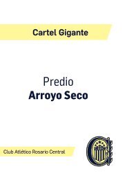 Cartel «Gigante» Arroyo Seco