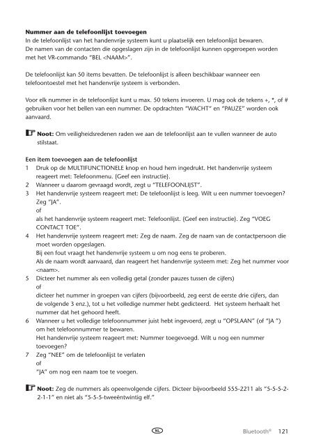 Toyota Bluetooth UIM English French German Dutch Italian - PZ420-00295-ME - Bluetooth UIM English French German Dutch Italian - mode d'emploi