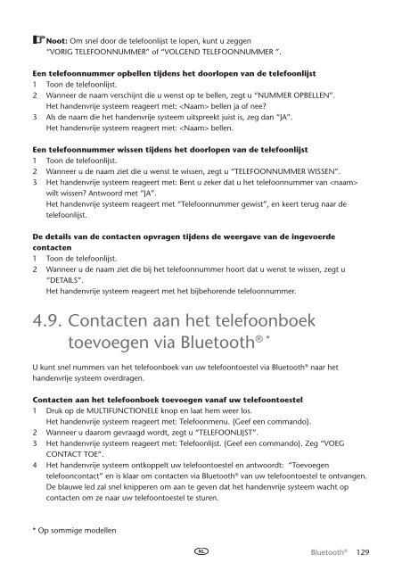 Toyota Bluetooth UIM English French German Dutch Italian - PZ420-00295-ME - Bluetooth UIM English French German Dutch Italian - mode d'emploi