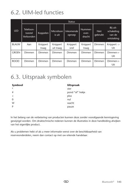 Toyota Bluetooth UIM English French German Dutch Italian - PZ420-00295-ME - Bluetooth UIM English French German Dutch Italian - mode d'emploi