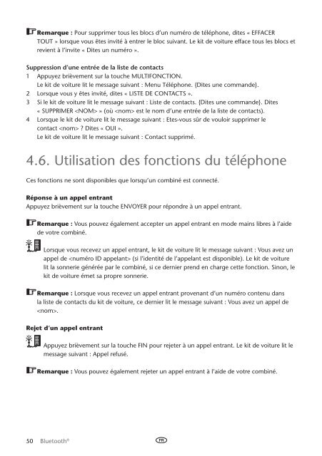 Toyota Bluetooth UIM English French German Dutch Italian - PZ420-00295-ME - Bluetooth UIM English French German Dutch Italian - mode d'emploi