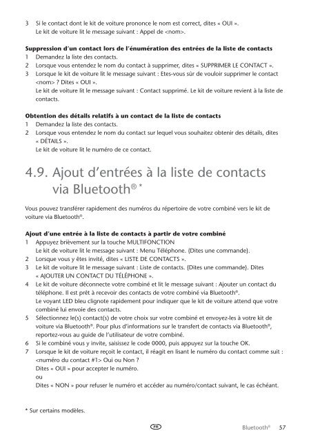 Toyota Bluetooth UIM English French German Dutch Italian - PZ420-00295-ME - Bluetooth UIM English French German Dutch Italian - mode d'emploi