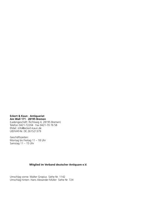 Katalog-Download - Verband Deutscher Antiquare e.V.