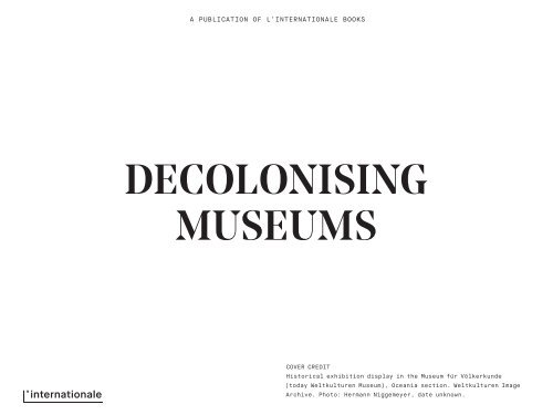 DECOLONISING MUSEUMS