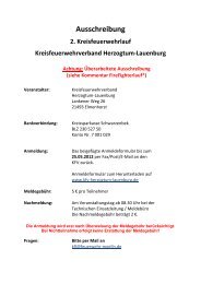 Downloaden - KFV Herzogtum Lauenburg