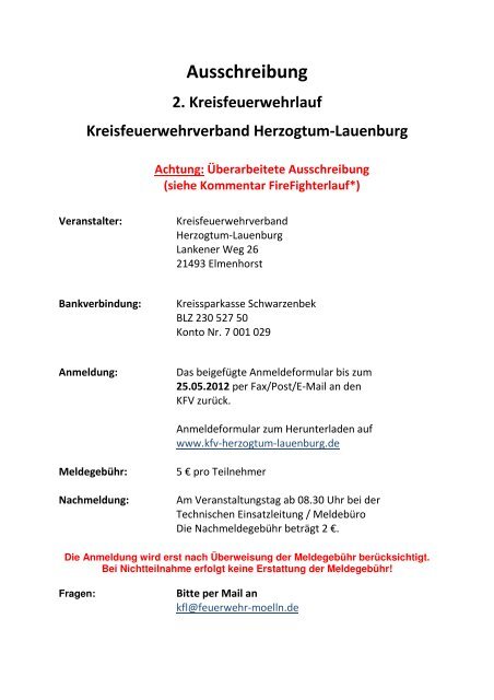 Downloaden - KFV Herzogtum Lauenburg