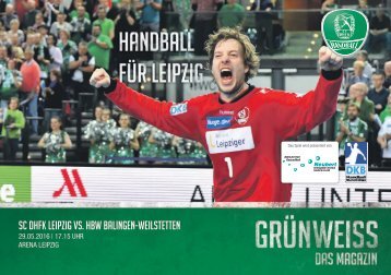 GRÜNWEISS – das Magazin der DHfK-Handballer