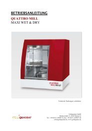 Handbuch Quattro Mill Wet & Dry