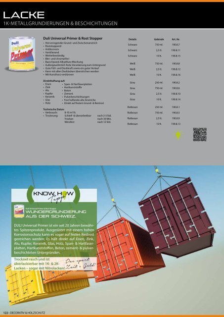 DECORATIV & HOLZSCHUTZ