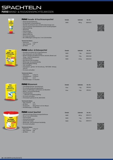 DECORATIV & HOLZSCHUTZ