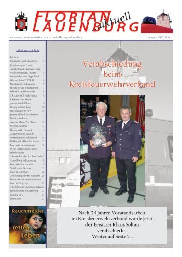 Verabschiedung beim Kreisfeuerwehrverband - KFV Herzogtum ...