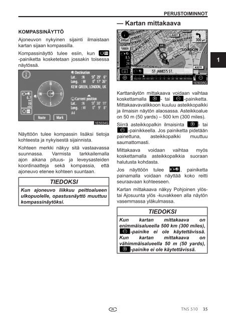 Toyota TNS510 - PZ445-00333-FI - TNS510 (Finnish) - mode d'emploi