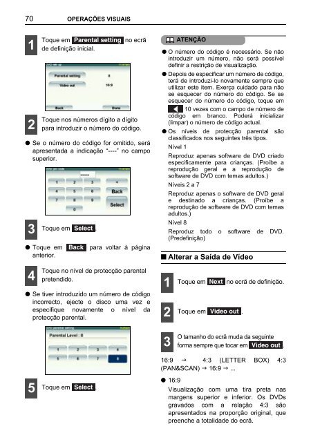 Toyota TNS410 - PZ420-E0333-PT - TNS410 - mode d'emploi