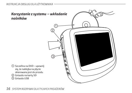 Toyota Rear Entertainment System - PZ462-00207-00 - Rear Entertainment System - Polish - mode d'emploi