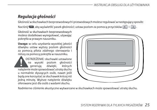 Toyota Rear Entertainment System - PZ462-00207-00 - Rear Entertainment System - Polish - mode d'emploi