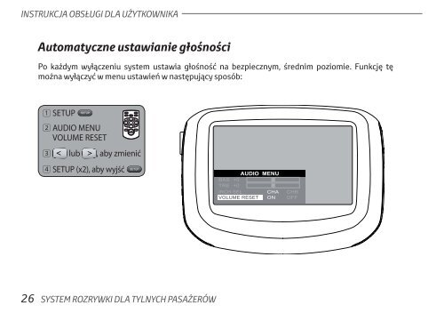 Toyota Rear Entertainment System - PZ462-00207-00 - Rear Entertainment System - Polish - mode d'emploi