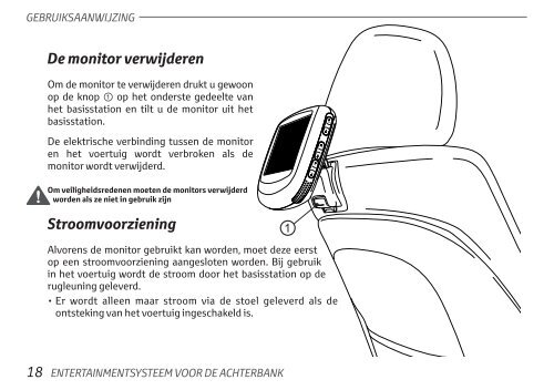 Toyota Rear Entertainment System - PZ462-00207-00 - Rear Entertainment System - Dutch - mode d'emploi