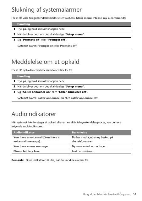 Toyota Bluetooth SWC English Danish Finnish Norwegian Swedish - PZ420-00291-NE - Bluetooth SWC English Danish Finnish Norwegian Swedish - mode d'emploi