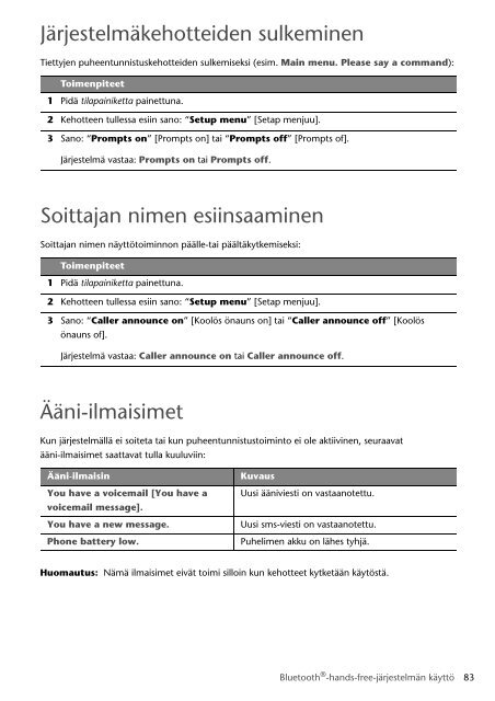 Toyota Bluetooth SWC English Danish Finnish Norwegian Swedish - PZ420-00291-NE - Bluetooth SWC English Danish Finnish Norwegian Swedish - mode d'emploi