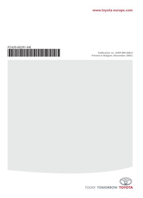 Toyota Bluetooth SWC English French German Dutch Italian - PZ420-00291-ME - Bluetooth SWC English French German Dutch Italian - mode d'emploi