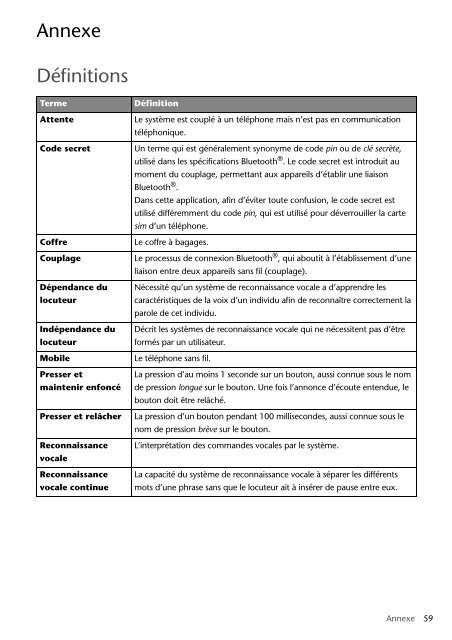 Toyota Bluetooth SWC English French German Dutch Italian - PZ420-00291-ME - Bluetooth SWC English French German Dutch Italian - mode d'emploi