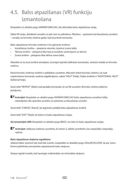 Toyota Bluetooth UIM English Russian Lithuanian Latvian Estonian - PZ420-00292-BE - Bluetooth UIM English Russian Lithuanian Latvian Estonian - mode d'emploi