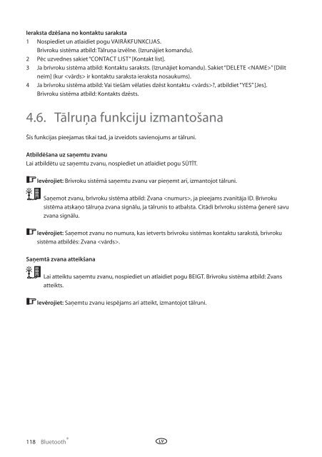 Toyota Bluetooth UIM English Russian Lithuanian Latvian Estonian - PZ420-00292-BE - Bluetooth UIM English Russian Lithuanian Latvian Estonian - mode d'emploi