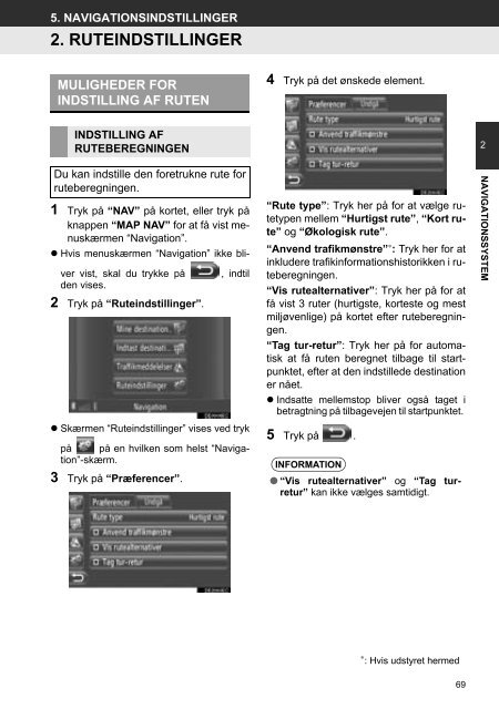 Toyota Toyota Touch &amp;amp; Go - PZ490-00331-*0 - Toyota Touch &amp; Go - Toyota Touch &amp; Go Plus - Danish - mode d'emploi