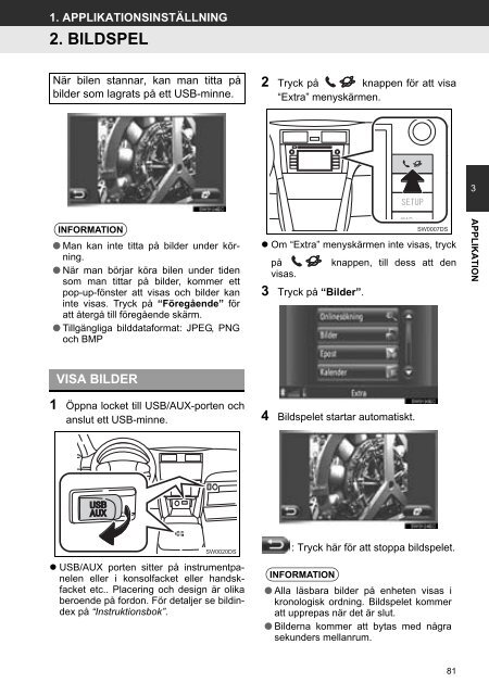 Toyota Toyota Touch &amp;amp; Go - PZ490-00331-*0 - Toyota Touch &amp; Go - Touch Touch &amp; Go Plus - Swedish - mode d'emploi