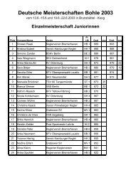 Deutsche Meisterschaften Bohle 2003