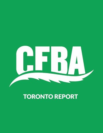 TORONTO REPORT