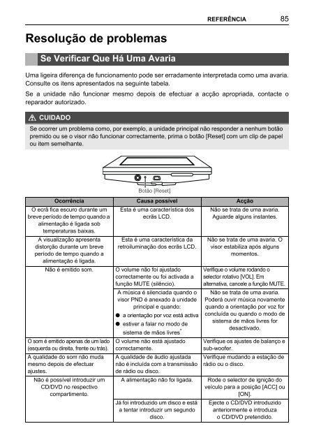 Toyota TNS410 - PZ420-E0333-PT - TNS410 - mode d'emploi