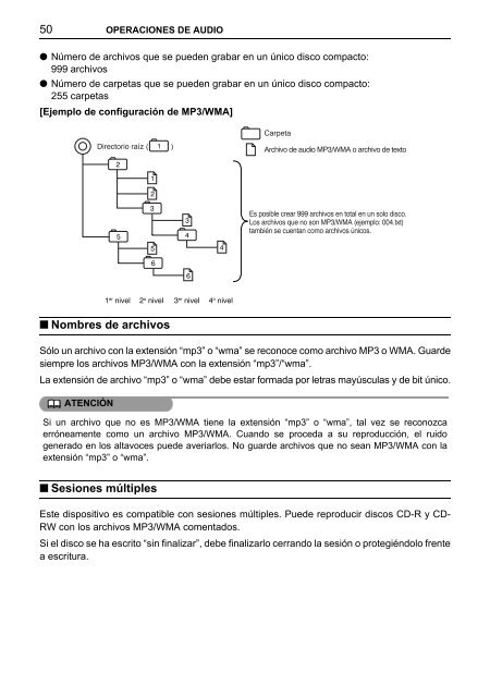 Toyota TNS410 - PZ420-E0333-ES - TNS410 - mode d'emploi