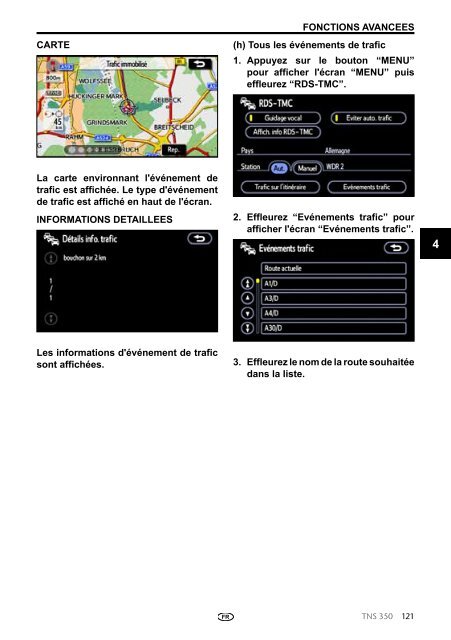 Toyota TNS350 - PZ49X-00334-FR - TNS350 - French - mode d'emploi