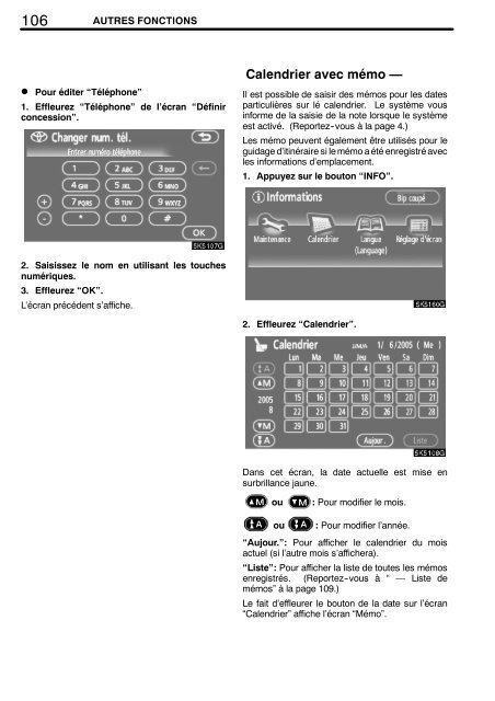 Toyota TNS700 French - PZ420-00332-FR - TNS700 French - mode d'emploi