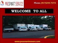 Local Moving Companies Virginia| ProSmart Movers