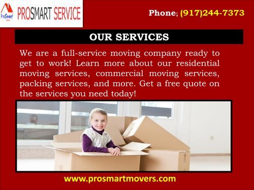 Local Moving Companies Virginia| ProSmart Movers