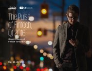 of Fintech Q1 2016