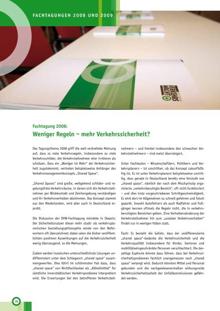 DVW-Jahresbericht (pdf) - Deutsche Verkehrswacht