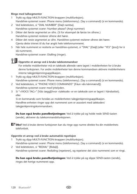 Toyota Bluetooth UIM English Danish Finnish Norwegian Swedish - PZ420-00292-NE - Bluetooth UIM English Danish Finnish Norwegian Swedish - mode d'emploi