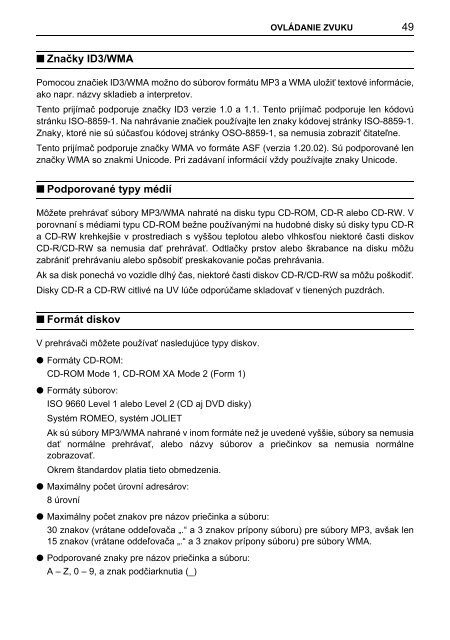 Toyota TNS410 - PZ420-E0333-SK - TNS410 - mode d'emploi