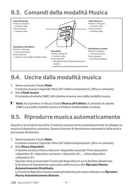 Toyota Bluetooth SWC - PZ420-T0290-ME - Bluetooth SWC (English French German Dutch Italian) - mode d'emploi