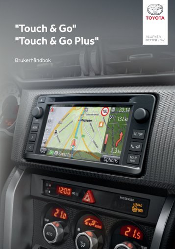 Toyota Toyota Touch &amp; Go - PZ490-00331-*0 - Toyota Touch & Go - Toyota Touch & Go Plus - Norwegian - mode d'emploi