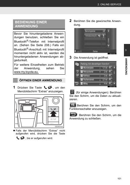 Toyota Toyota Touch &amp;amp; Go - PZ490-00331-*0 - Toyota Touch &amp; Go - Toyota Touch &amp; Go Plus - German - mode d'emploi